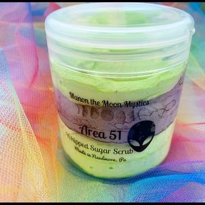 Area 51 whipped sugar scrub